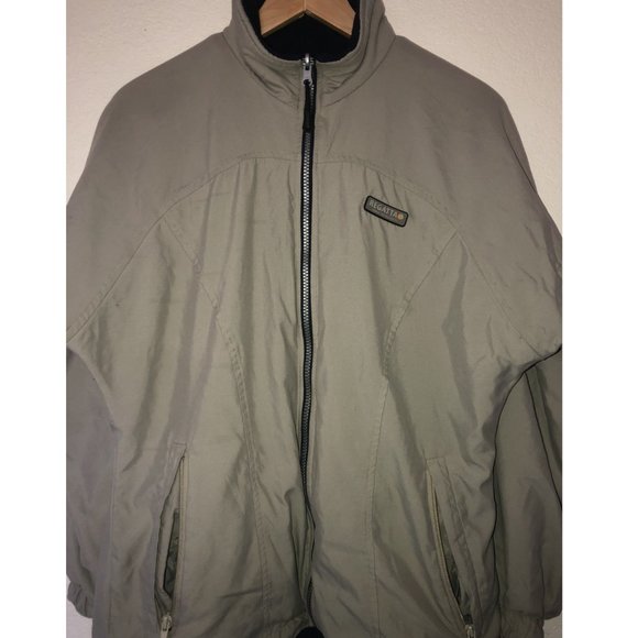 Vintage 1/4 Zip Windbreaker Jacket (Stone) - Picture 2 of 7